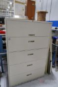 Steel File Cabinet. No Content