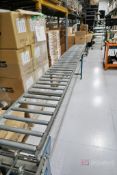 Multiple Sections Of Rolling Conveyor