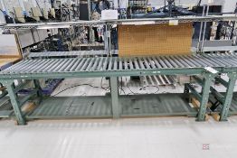 Roller Conveyor w/ Custom Shelf
