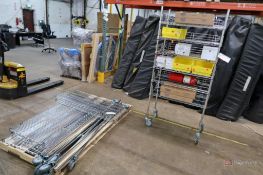 (2) Metro Racks w/ Contents