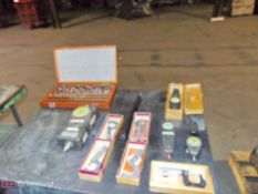 Gage Blocks, Micrometers, Force Gages, Boring Bar