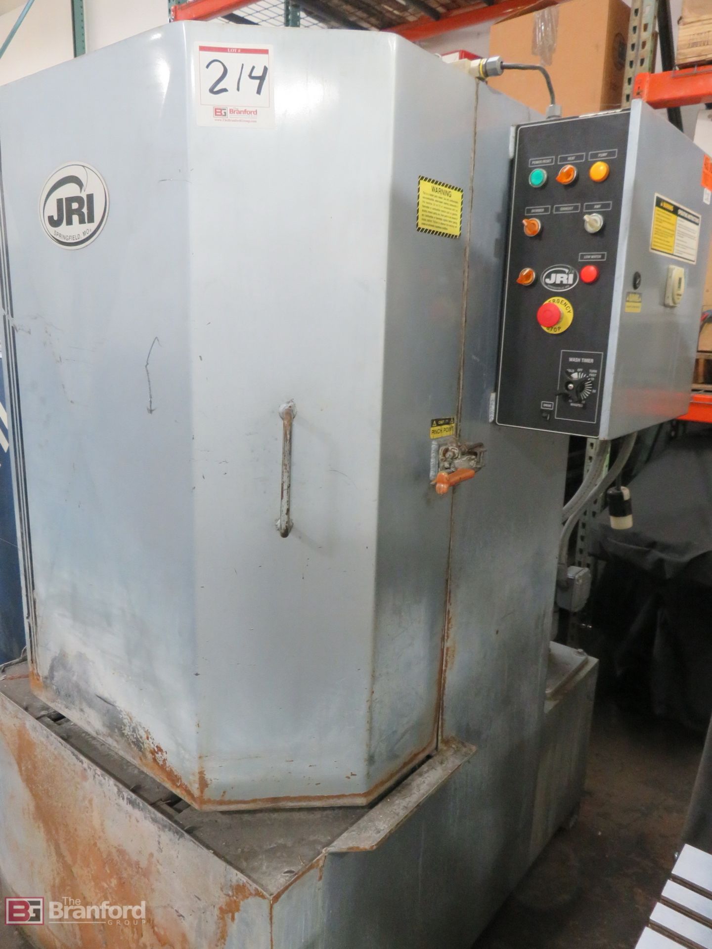 JRI Rotary Table Batch-Type Parts Washer - Image 4 of 5