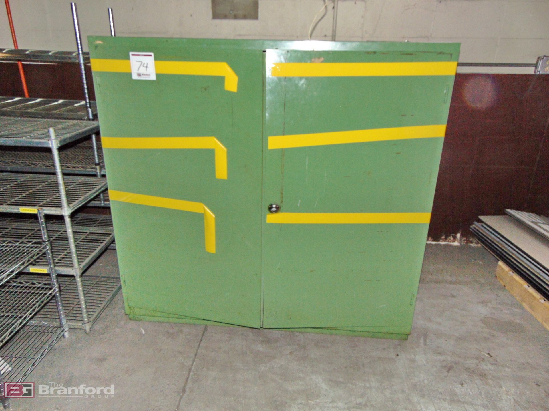 2-Door 24" x 56" x 55" T Metal Cabinet,