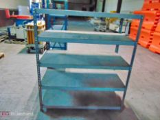 (2) Steel Shelving Units