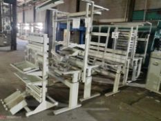 (6) Work Bench Frames, Shelf Unit