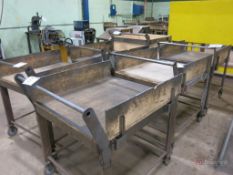 (6) Heavy Duty Steel Carts