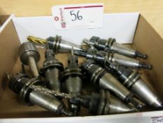 (9) Cat 40 Toolholders