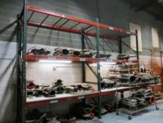 (2) Sections of Heavy Duty Clip Together Pallet Racking