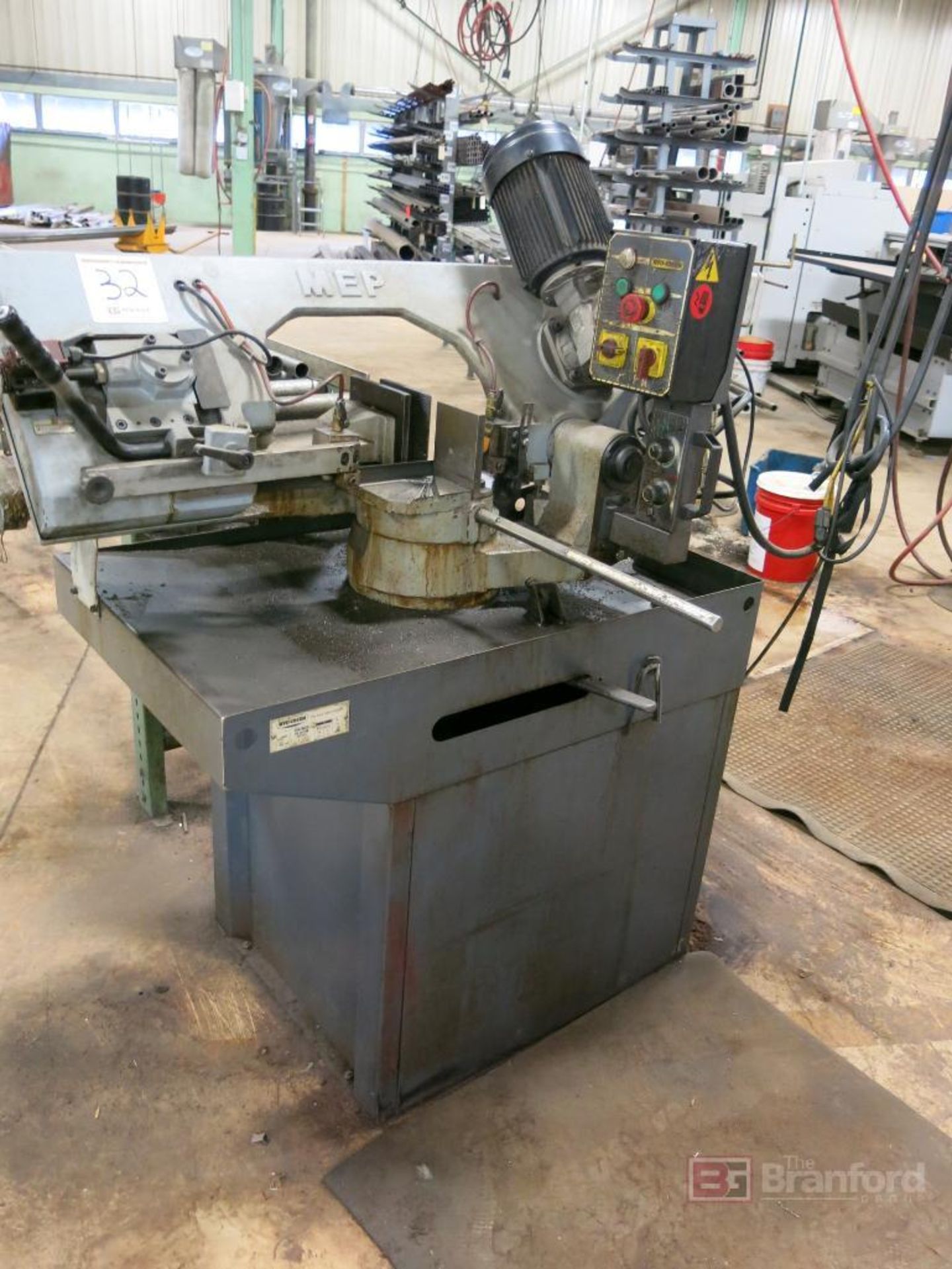 HydMech Model PH261HB 96, 45 x 1, 60 x 0.035 Horizontal Band Saw
