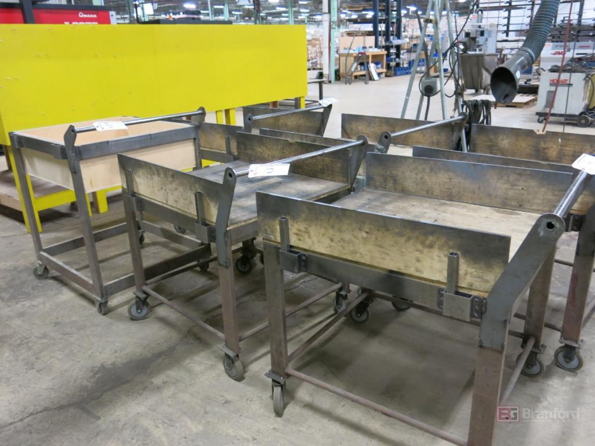 (6) Heavy Duty Steel Carts - Image 2 of 2