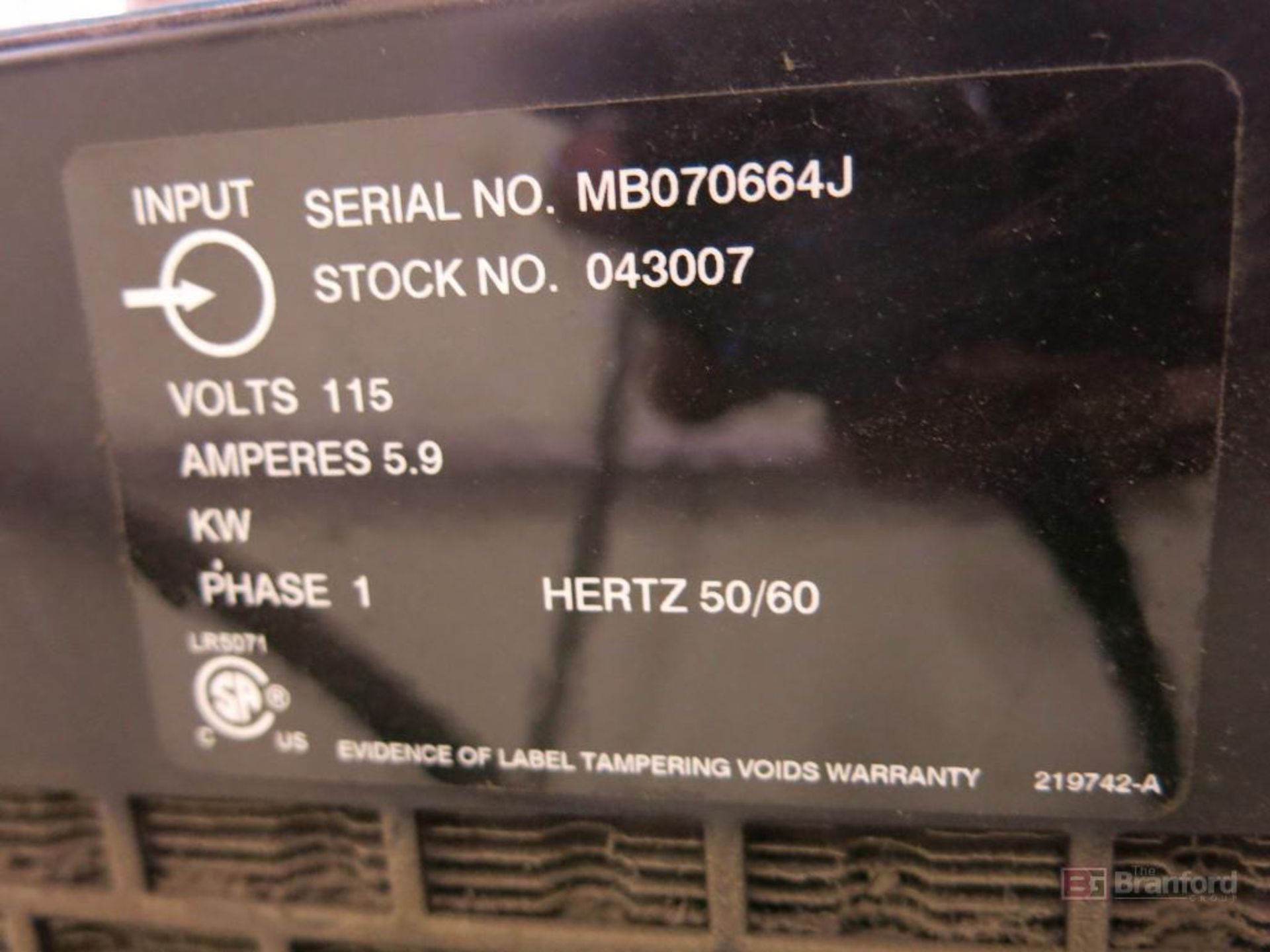 Miller Model Syncrowave 250, CC AC/DC Welding Power Source - Image 5 of 5