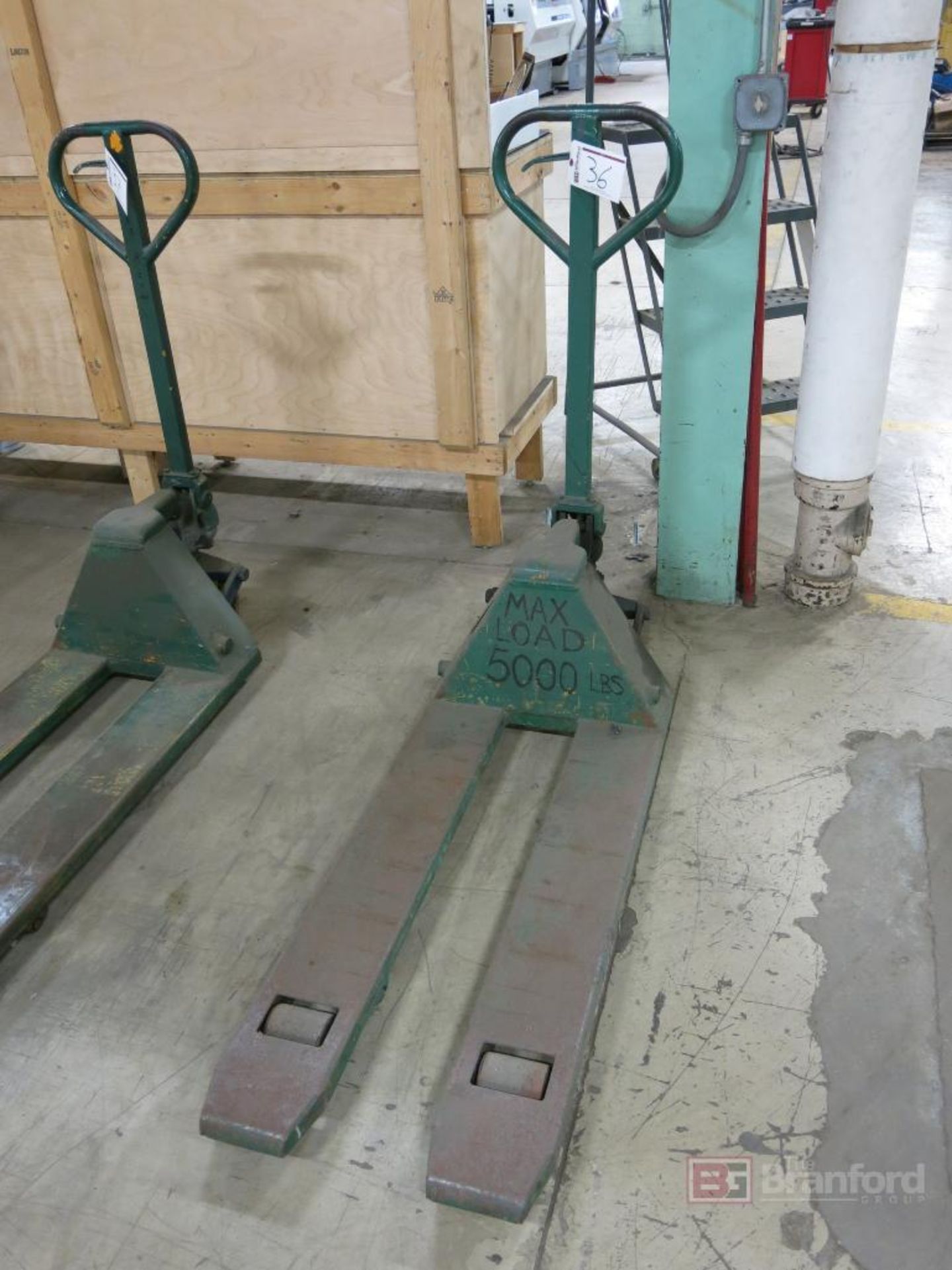 Multiton 20 x 41 5,000-Lbs. Cap. Hydraulic Pallet Jack