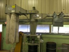 UAS United Air Specialists Model C 203-1D-AF4, 4-Bag Dust Collector