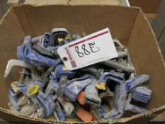 Large Lot of Irwin Side Clamp & Spring Clamps