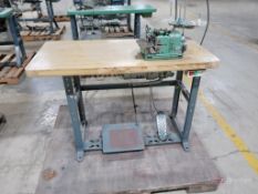 Merrow Model MG-3DW, Narrow Decorative Edge Stitch Hemming & Seaming Sewing Machine