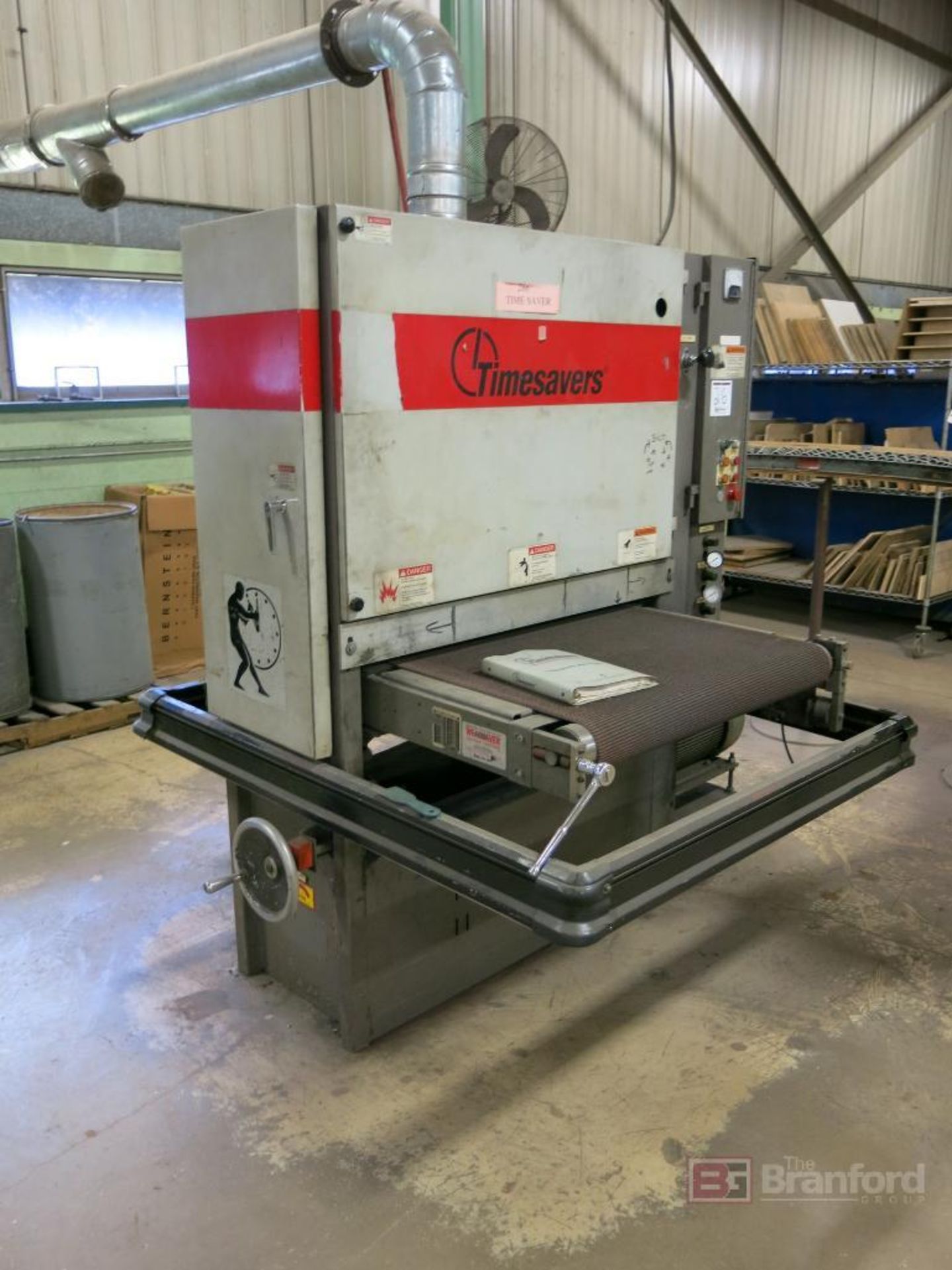 Timesavers Model 137-1HPM, 36" Continuous Belt Sander - Image 2 of 4