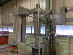 UAS United Air Specialists Model C 203-1D-AF4, 4-Bag Dust Collector