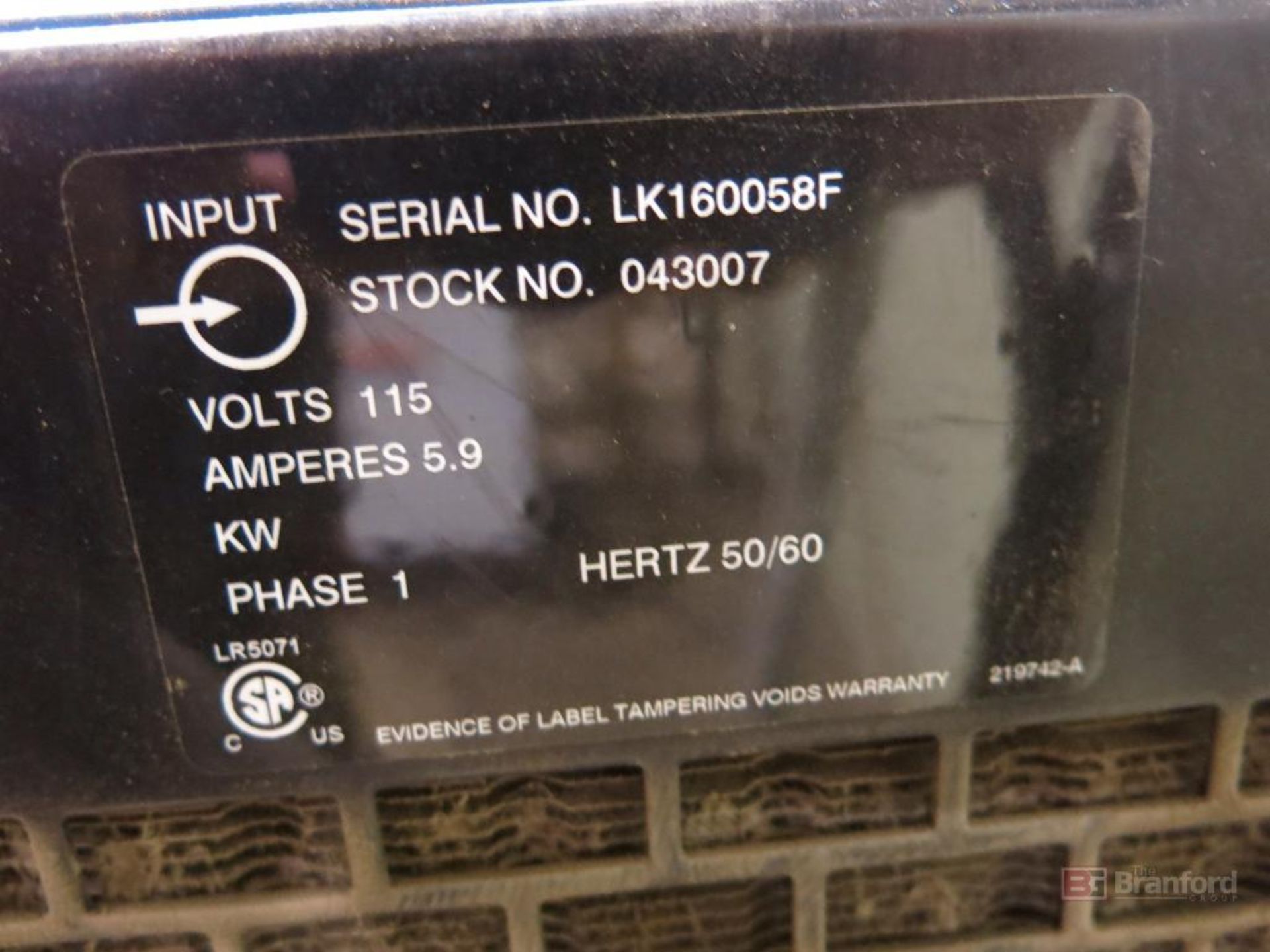 Miller Model Syncrowave 250 DX, CC AC/DC Squarewave Welding Power Source - Image 5 of 5