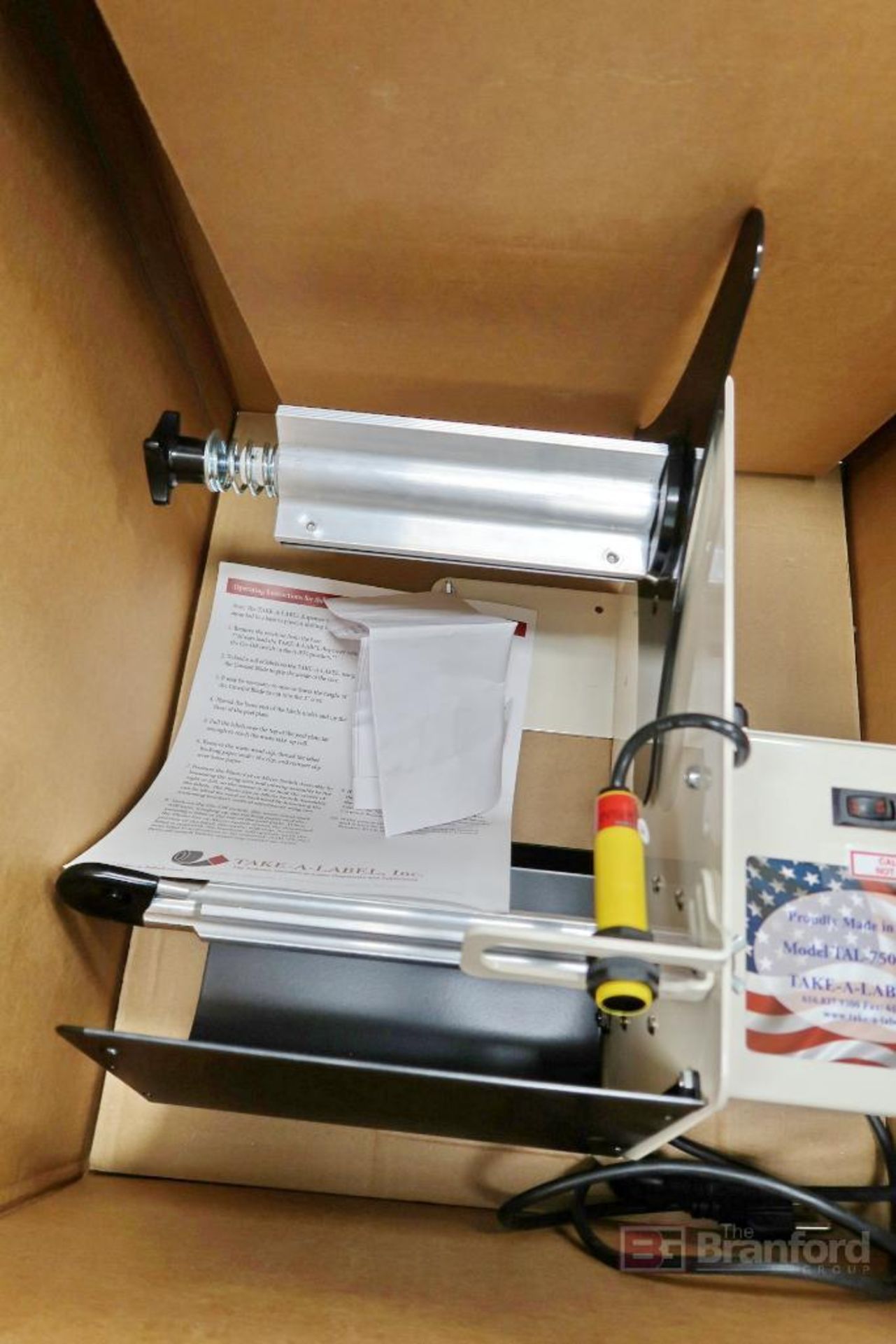 Take-a-label inc model TAL-750HD-18 label dispenser - Image 2 of 3