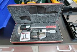Starrett 799 & no. 3732 digital calipers