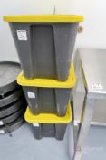 (3) Uline Boxes