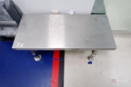 Small Stainless Steel Bench