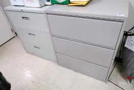(2) Lateral filing cabinets