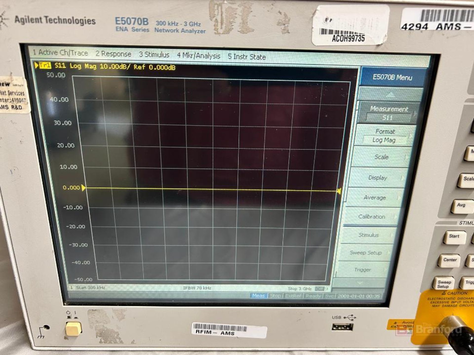 Agilent E5070B ENA Series Network Analyzer - Image 5 of 9