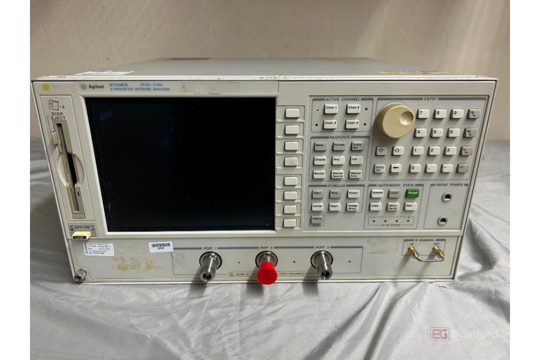 Agilent 8753ES S-Parameter Network Analyzer - Image 2 of 6