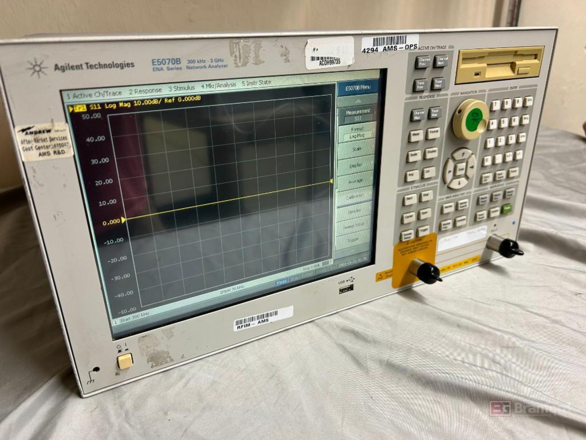 Agilent E5070B ENA Series Network Analyzer - Image 6 of 9