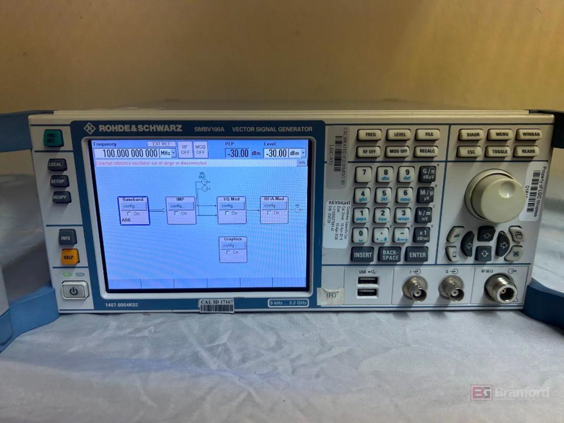 Rohde & Schwarz SMBV100A Vector Signal Generator - Image 5 of 12