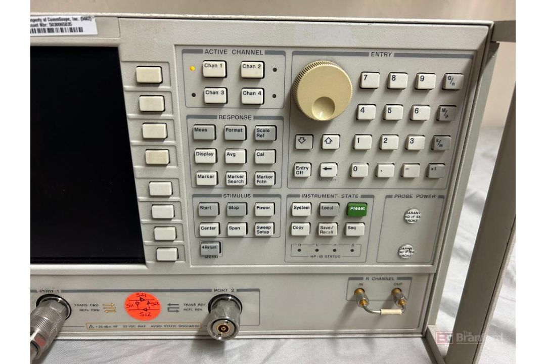 Agilent 8753ES S-Parameter Network Analyzer - Image 4 of 7