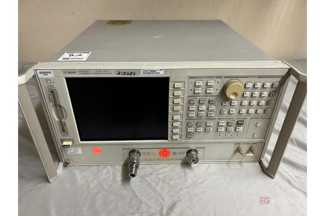 Agilent 8753ES S-Parameter Network Analyzer - Image 1 of 7