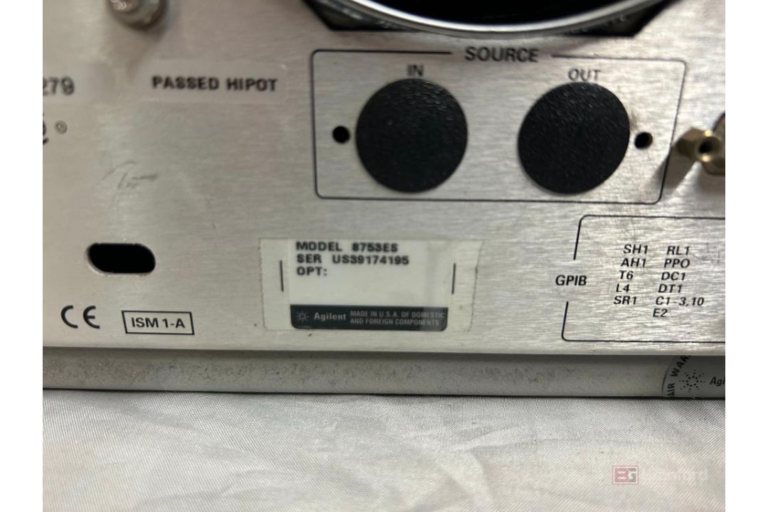 Agilent 8753ES S-Parameter Network Analyzer - Image 6 of 7
