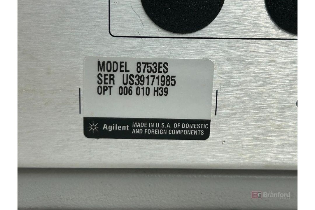 Agilent 8753ES S-Parameter Network Analyzer - Image 6 of 6