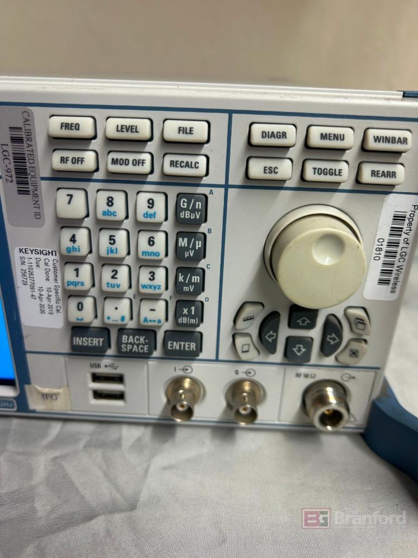 Rohde & Schwarz SMBV100A Vector Signal Generator - Image 4 of 12