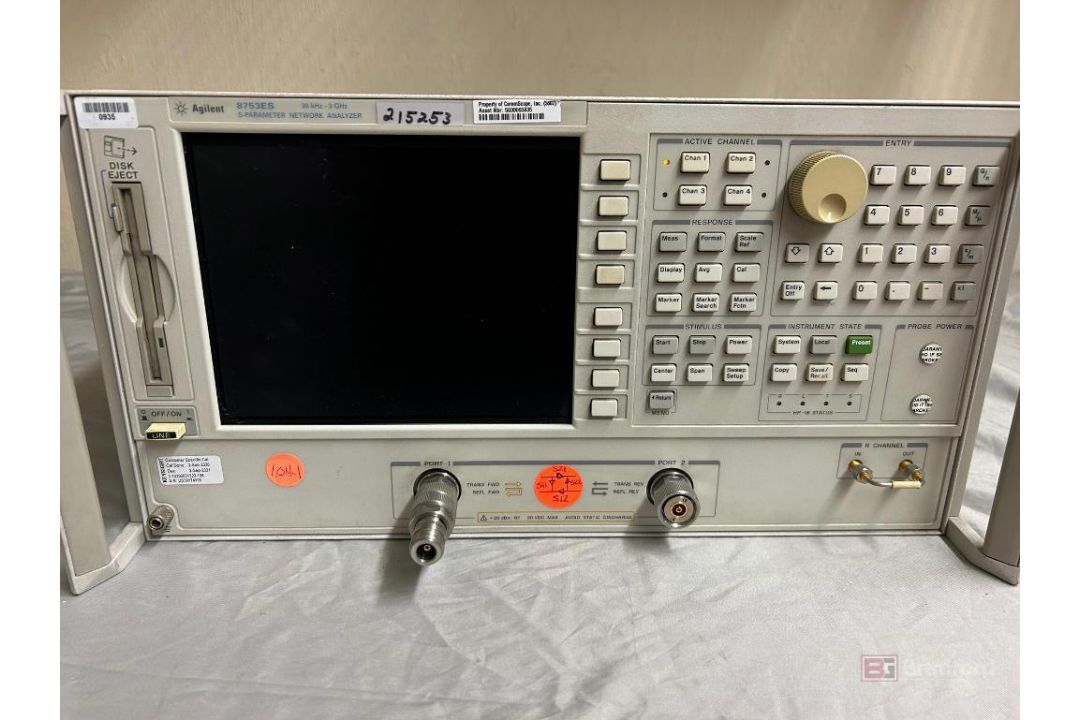 Agilent 8753ES S-Parameter Network Analyzer - Image 2 of 7