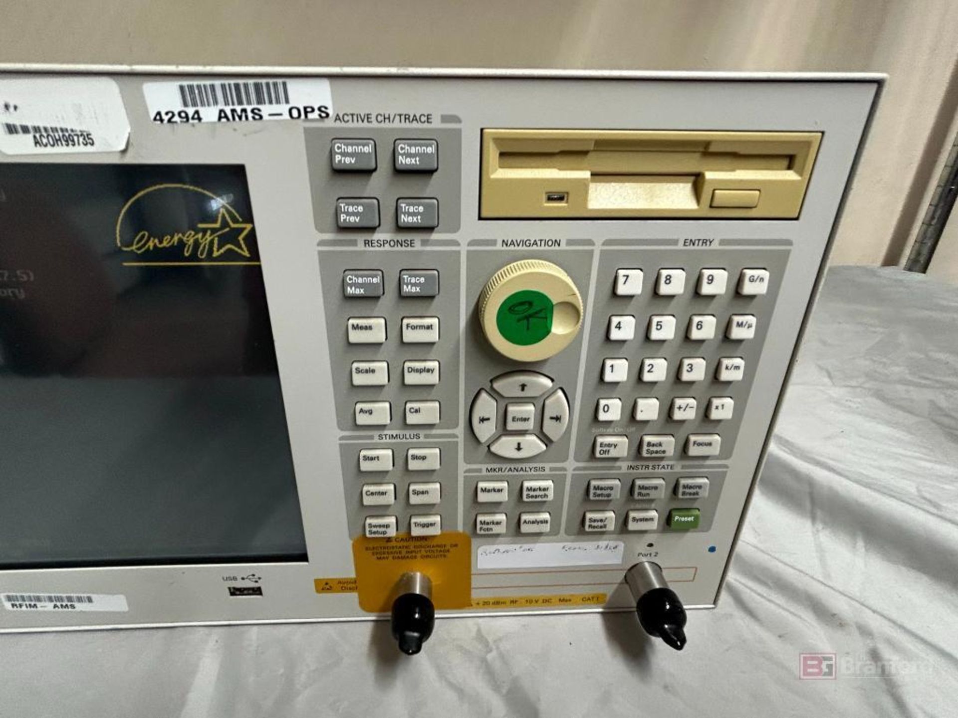 Agilent E5070B ENA Series Network Analyzer - Image 3 of 9