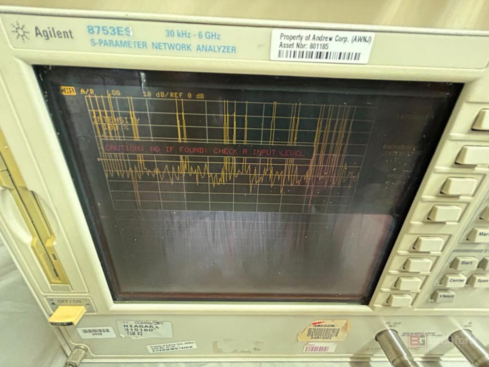 Agilent 8753ES S-Parameter Network Analyzer - Image 5 of 7