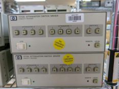 (2) HP Model 11713A Attenuator/Switch Drivers