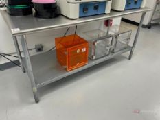 Eagle Stainless Steel Table / Bench w/ Lower Shelf