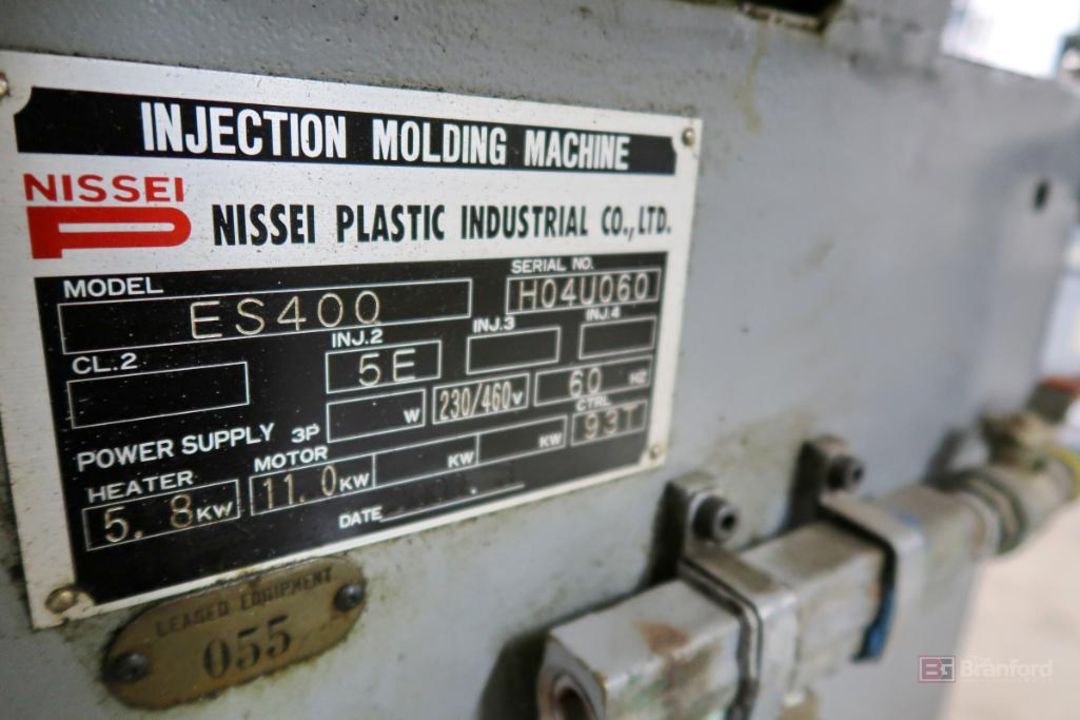 Nissei ES400 40-Ton x 2.2-Oz Electric Injection Molding Machine - Image 10 of 10