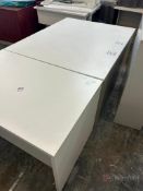 Lot (3) Wood Laminate Desks