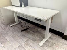 Lot (2) Jiecang Electric Adjustable Height Desks