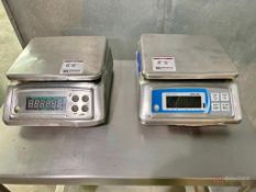 (2) Optima OPX-SS Digital Scales