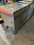 Husky Rolling Toolbox on Locking Casters with Contents