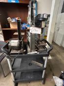 Emerson Electric Belt Sander, Central Machinery Hydraulic Ram, Cal-Hawk Drill Press