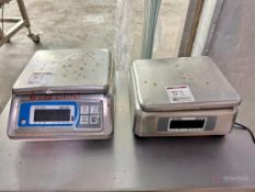 (2) Optima OPX-SS Digital Scales