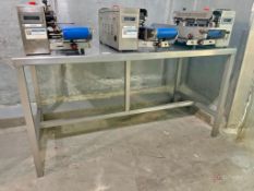 (2) Stainless Steel Tables