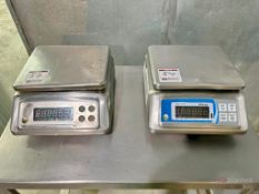 (3) Optima OPX-SS Digital Scales